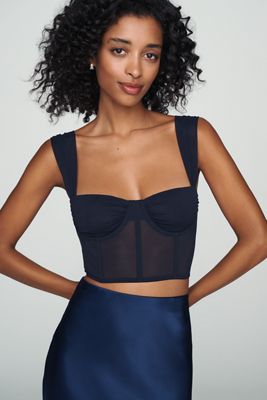 LyreBird Mesh Underwire Corset