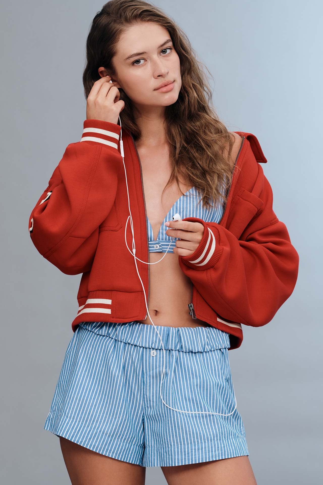 LyreBird Cotton Triangle Bralette
