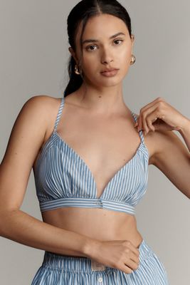 LyreBird Cotton Triangle Bralette