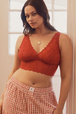 COSABELLA PLUS PLUNGE V-NECK LACE BRA 