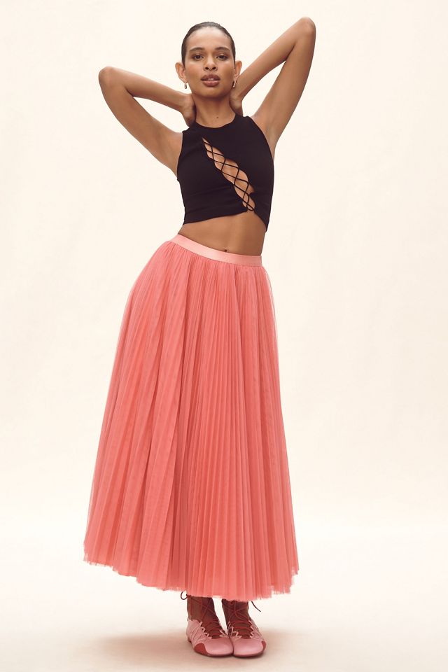 The Reegan Crew-Neck Crop Racerback Seamless Tank Top: Cutwork Edition #3