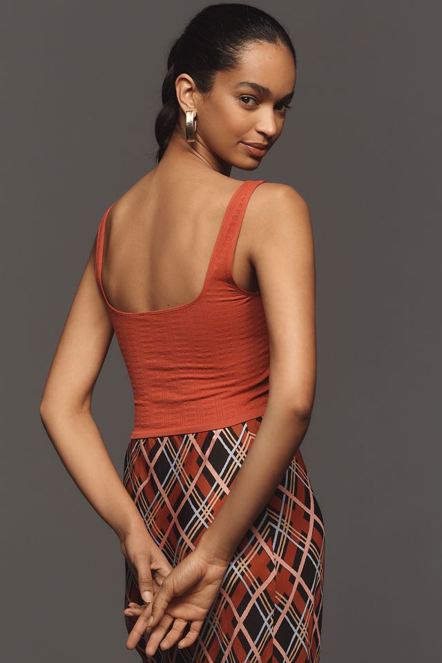 The Hannah Seamless Textured Tank: Heart Edition #2