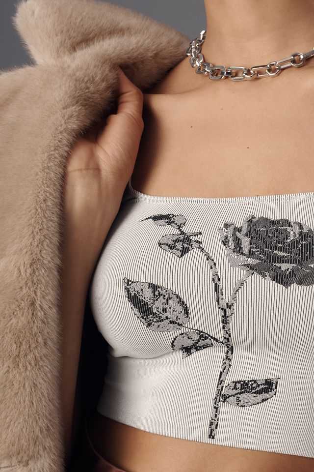The Hannah Seamless Textured Tank: Graphic Edition #3
