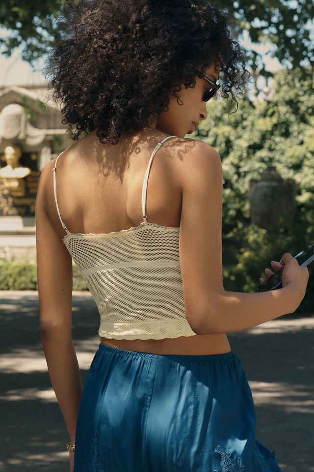 LyreBird Seamless Crochet Tank | Anthropologie