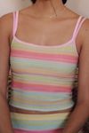 LyreBird Sparkle Stripe Double-Strap Tank