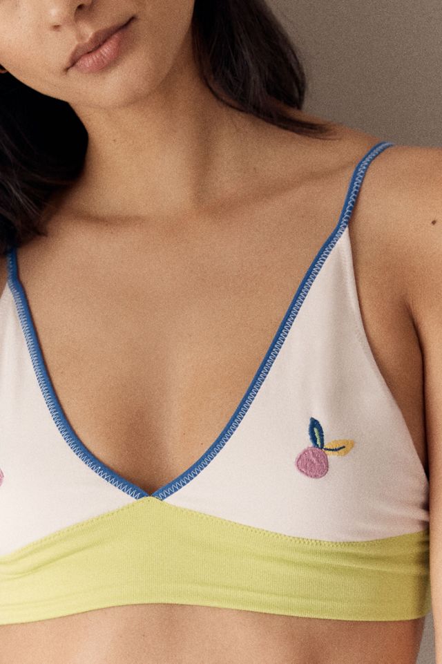 emily Emily Isabella Seamless Plunge Bralette | Anthropologie