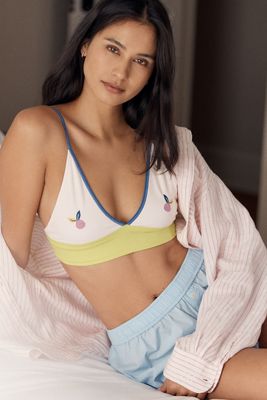 Bralette de Escote Profundo Sin Costuras Emily Isabella