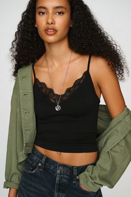 LyreBird Seamless Lace Trim Cami