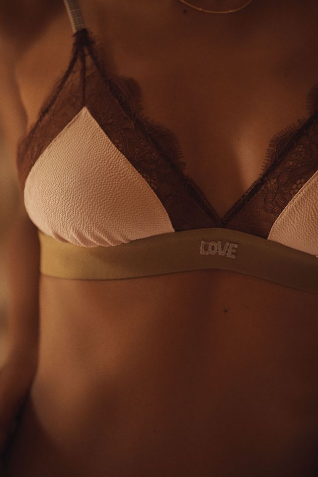 Love Stories Love Lace Triangle Bralette #1