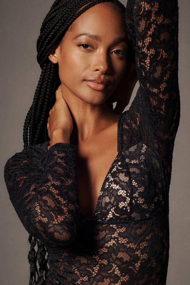Underprotection Rosie Lace Bodysuit #1