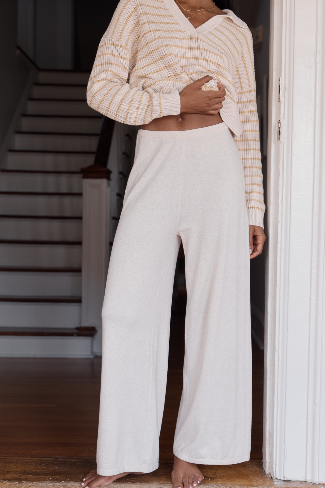 Eberjey Fine-Gauge Sweater Pants