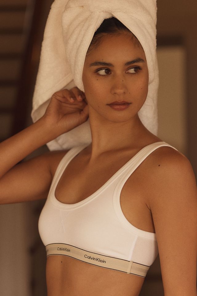 Calvin Klein Scoop-Neck Bralette #1
