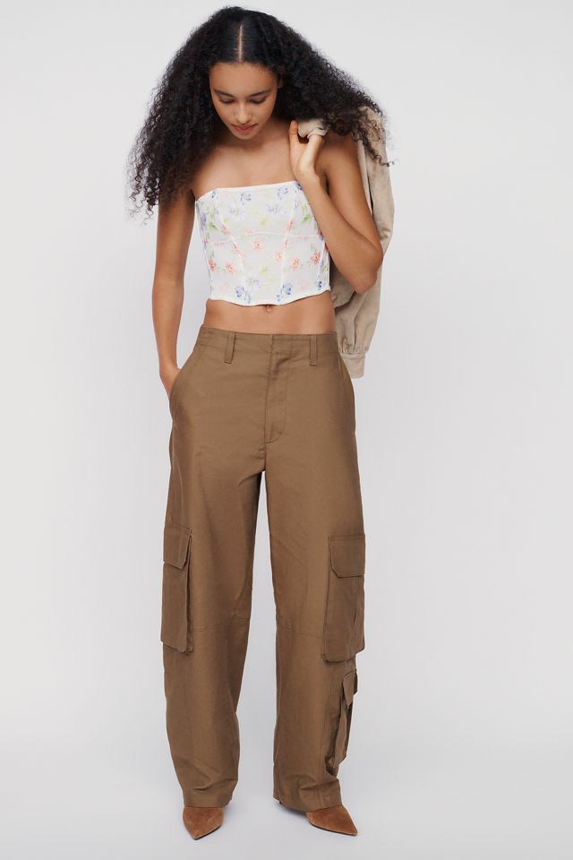 Fleur Du Mal Elara Embroidered Corset Top #3