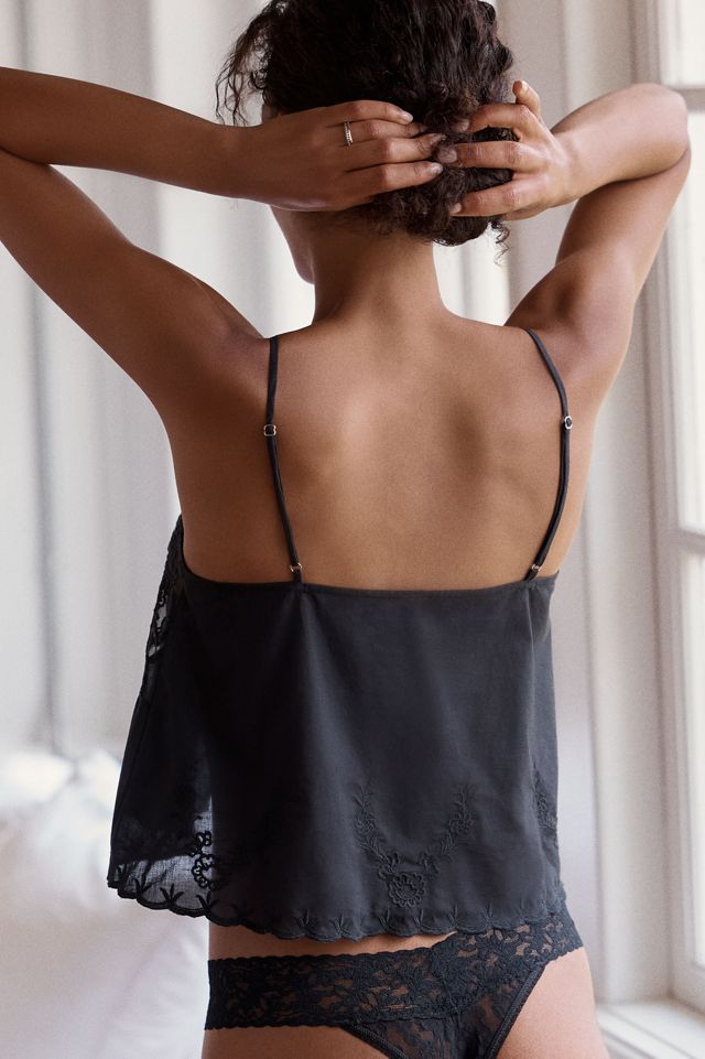 LyreBird 100% Cotton Lace Swing Tank #1