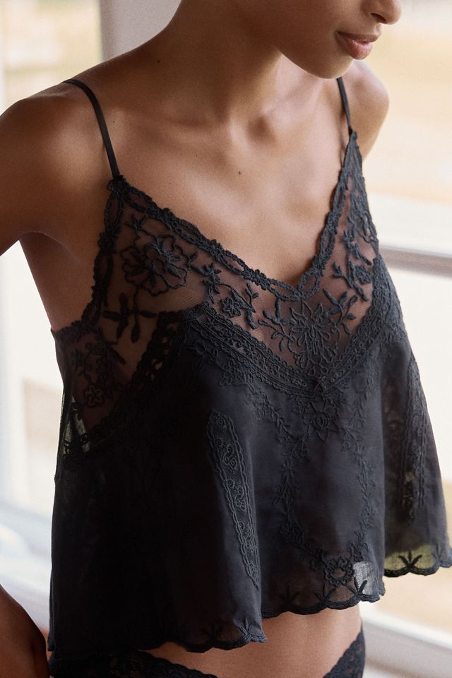 LyreBird 100% Cotton Lace Swing Tank #3