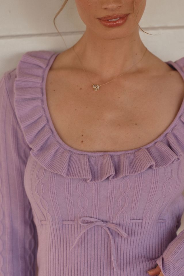 LyreBird Langarm-Rippstrickoberteil #2