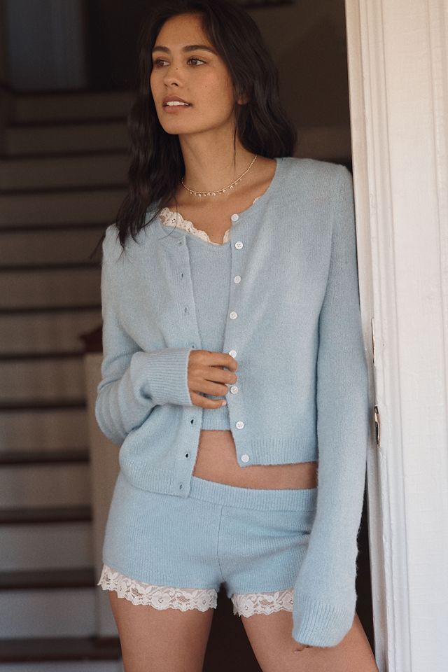 LyreBird Crop Cardigan Sweater | Anthropologie