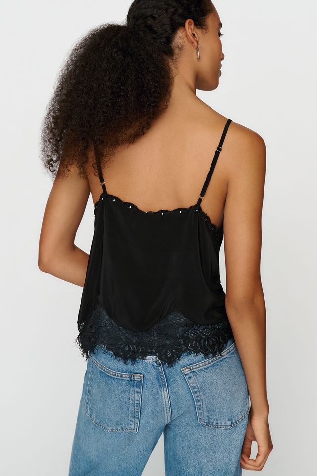 LyreBird Embellished Lace Tank #1