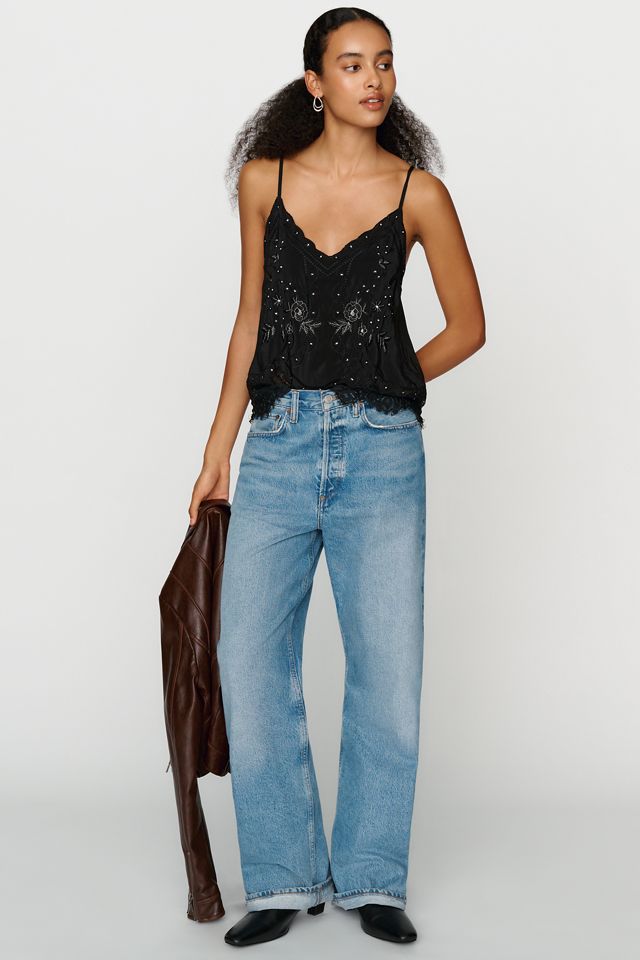 LyreBird Embellished Lace Tank #3