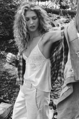 LyreBird Embroidered Cami