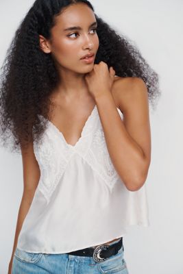 LyreBird Embroidered Cami Top