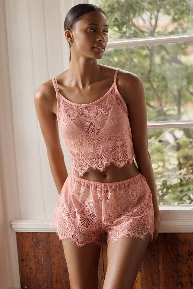 LyreBird Lace Crop Cami #1
