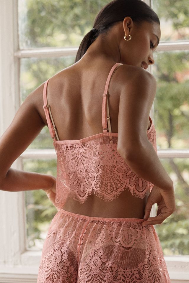LyreBird Lace Crop Cami #2
