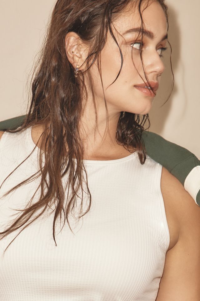 The Reegan Crew-Neck Crop Racerback Seamless Tank Top #5