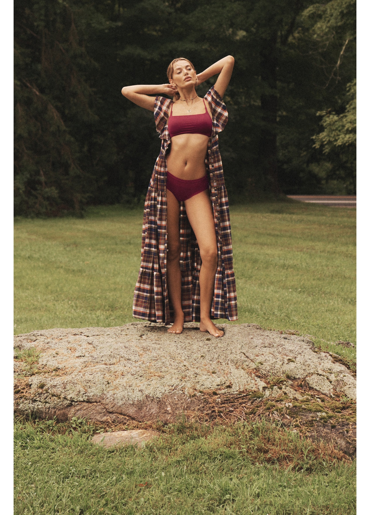 The LyreBird Skin Square-Neck Seamless Bralette