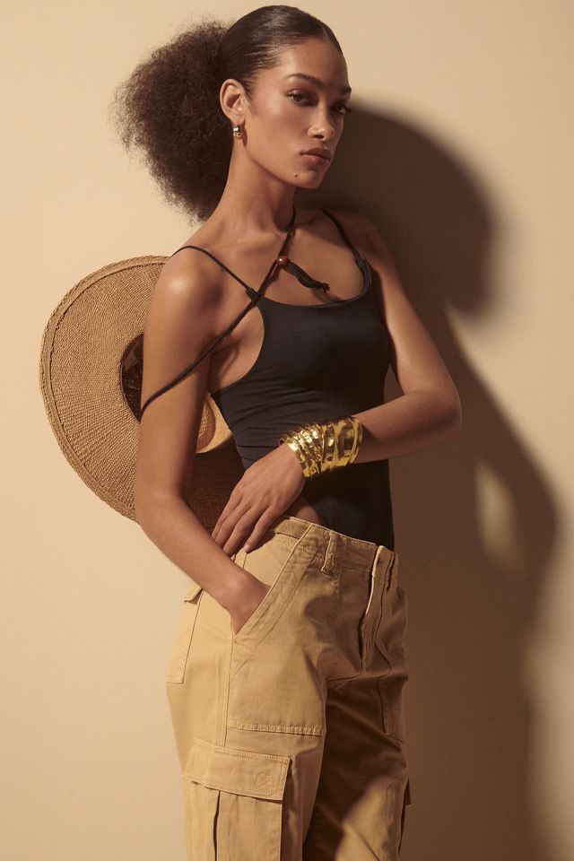 The Renna Seamless Square-Neck Bodysuit #4