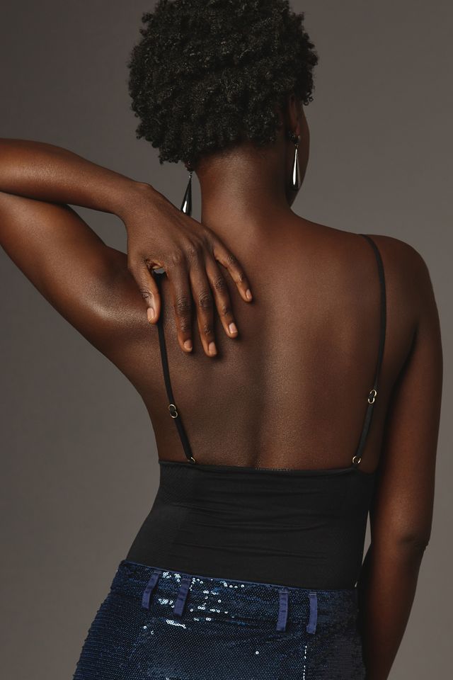 The Renna Seamless Square-Neck Bodysuit