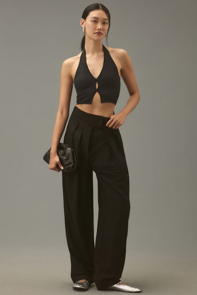 By Anthropologie Seamless Halter Rib Vest #3