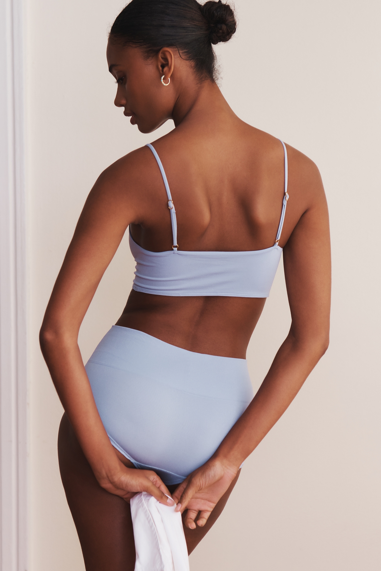 The Renna Seamless Briefs: Lace-Trim Edition