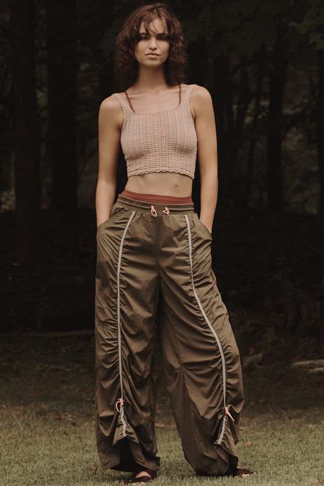 The Hannah Seamless Textured Tank: Plaid Stripe Edition #2