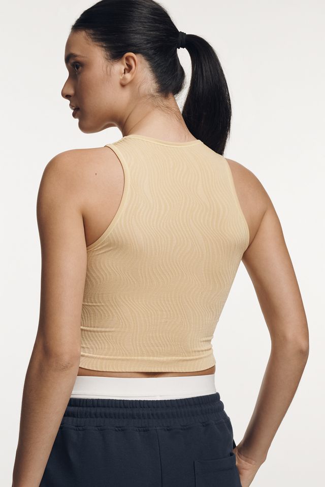 The Reegan Crew-Neck Crop Racerback Seamless Tank Top #2