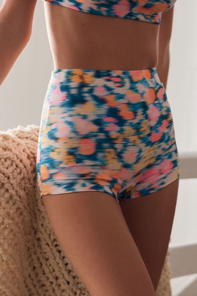 LyreBird Seamless Printed Renna High-Rise Briefs #1