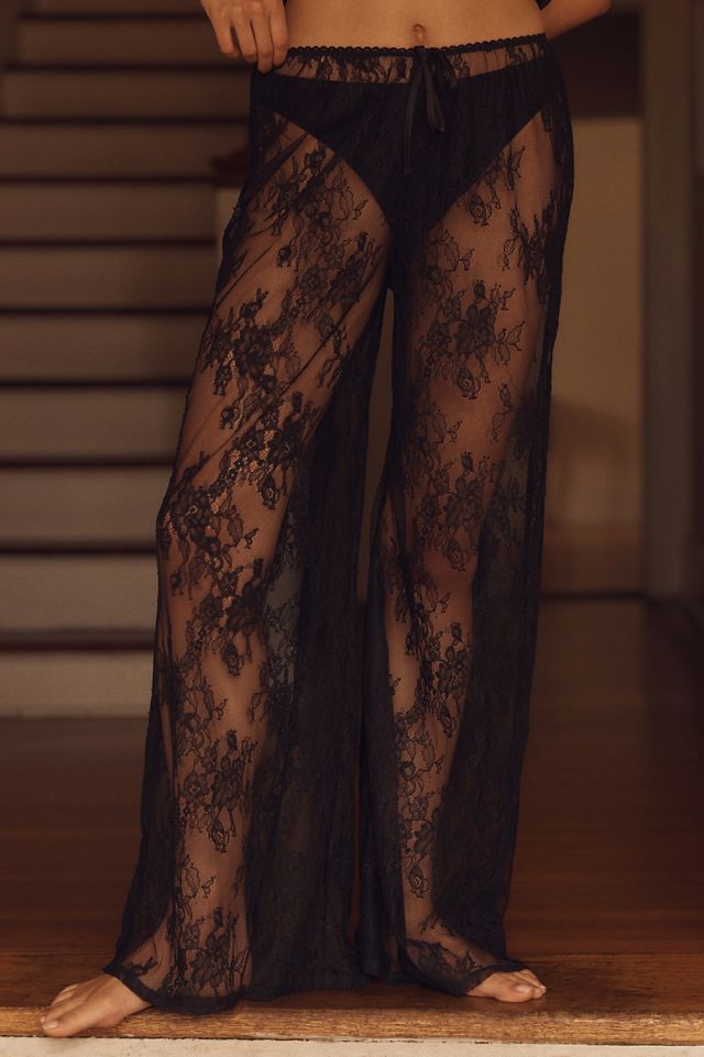 パンツ lace sheer pants melt the lady MELT THE LADY lace sheer pants