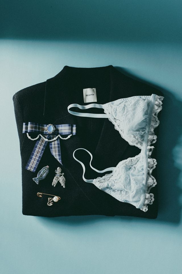 Kat The Label Maisey Triangle Lace Bralette #3