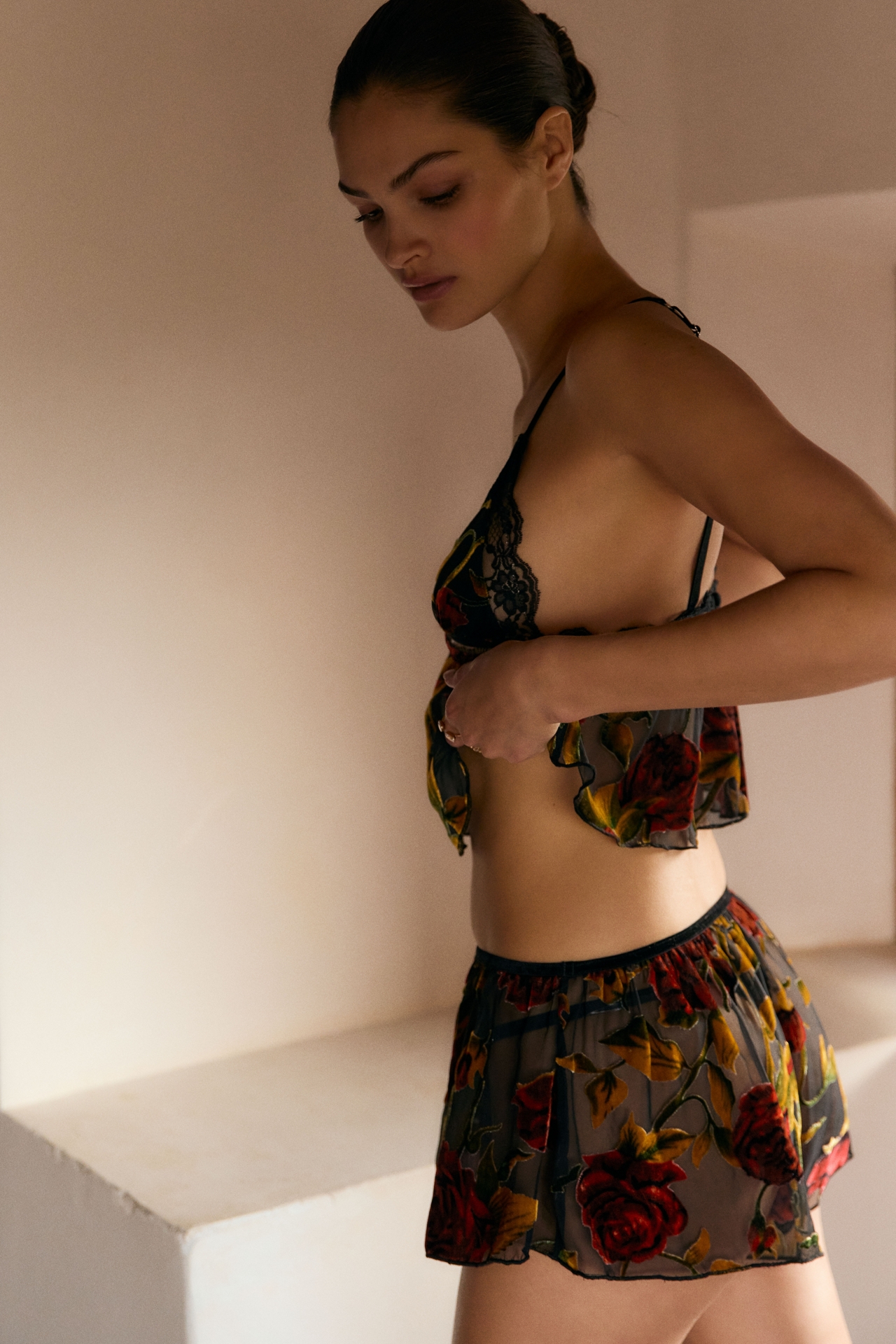 Kat The Label Violet Shorts