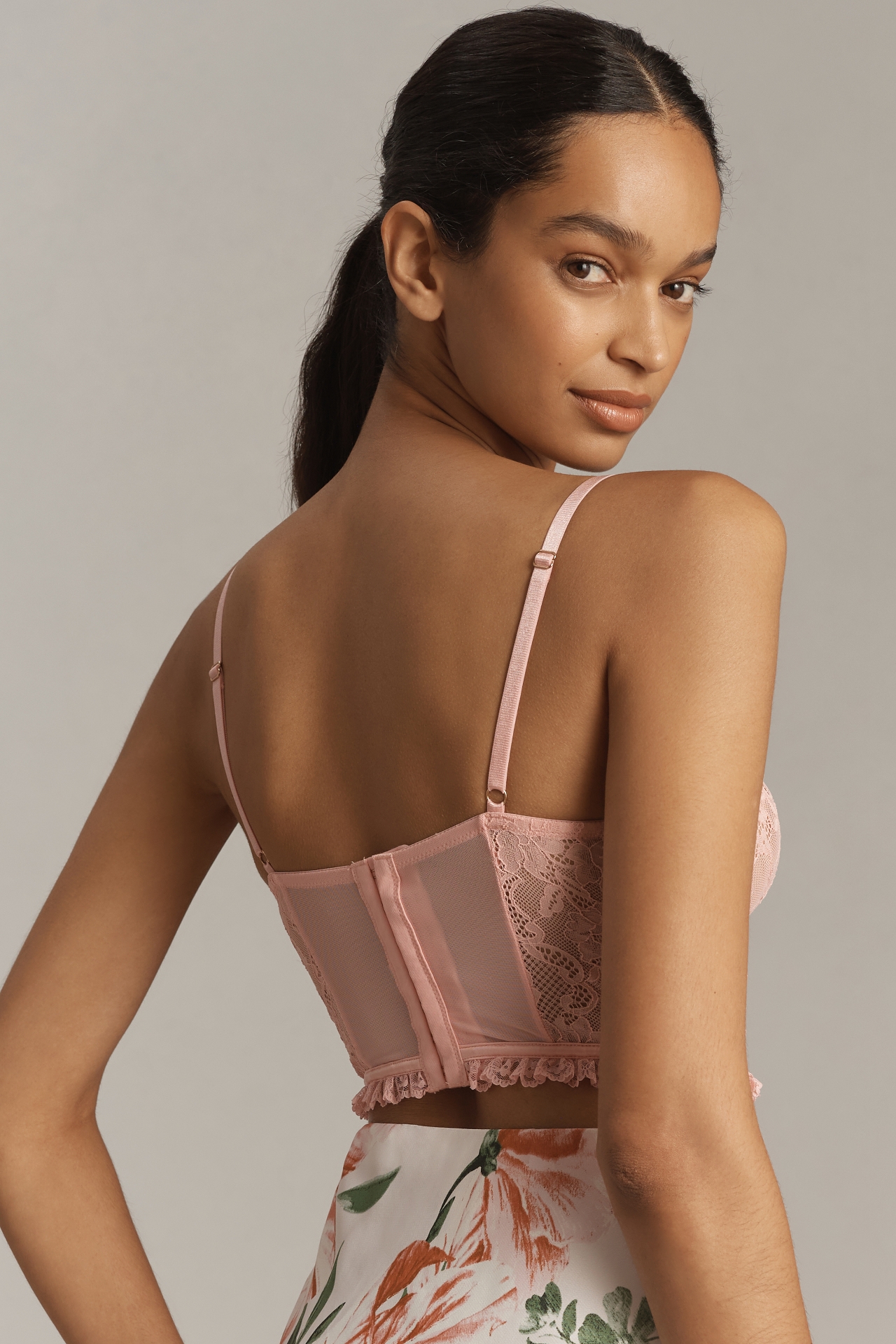 By Anthropologie Lace Bustier