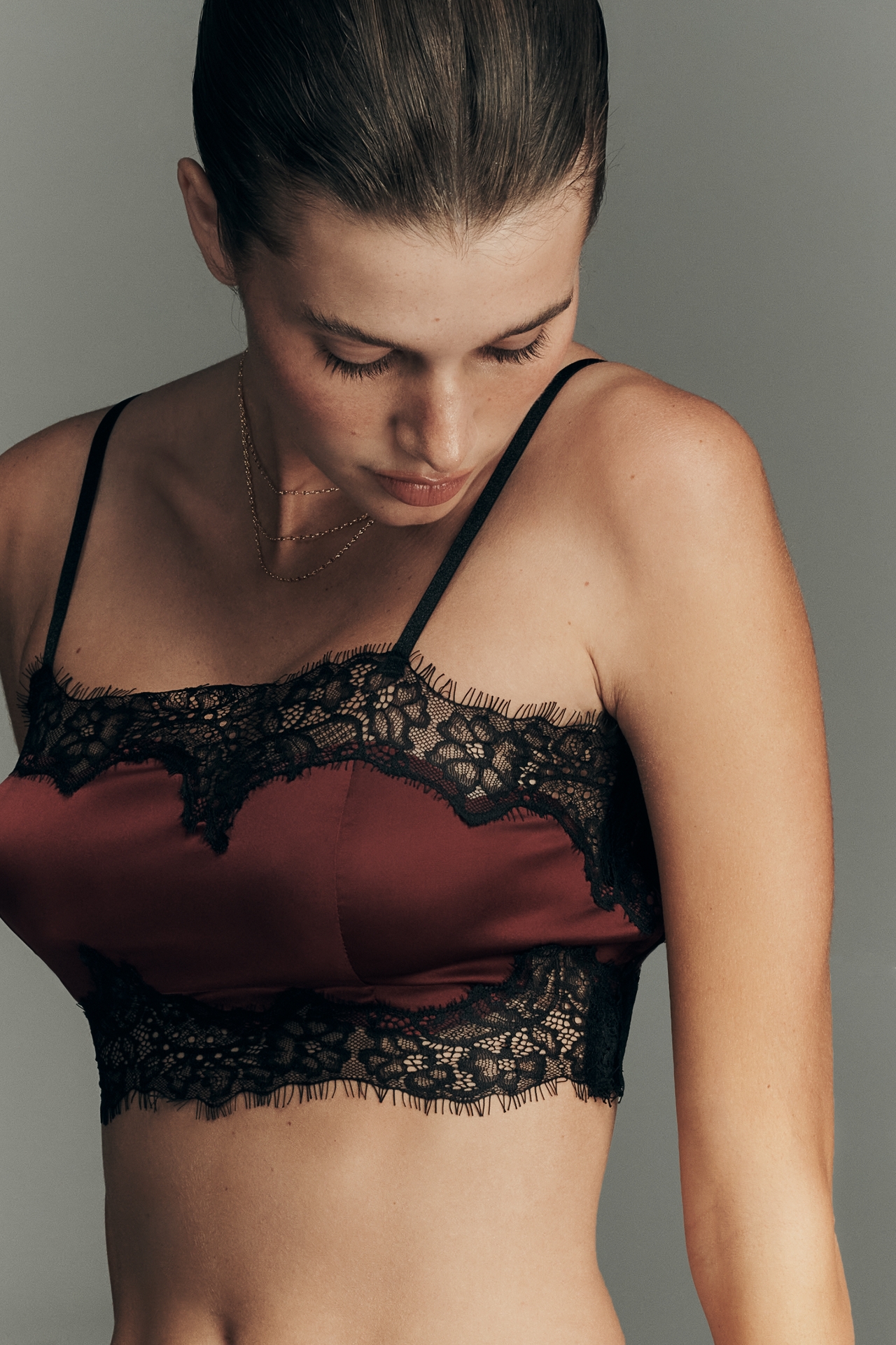 Lyrebird Silky Lace Bra Top
