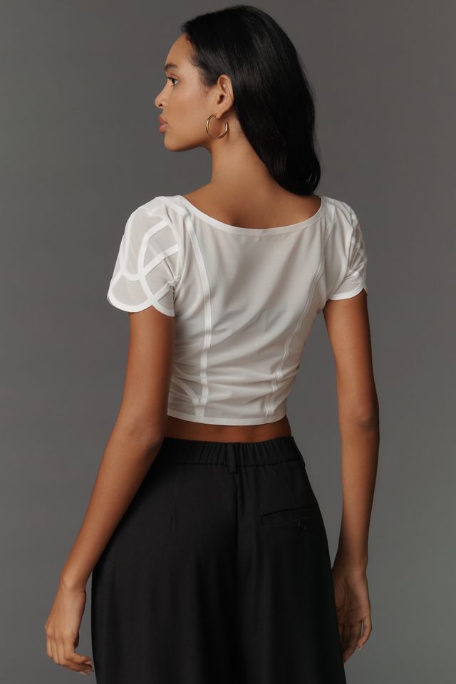 By Anthropologie Soutache Baby T-Shirt #3