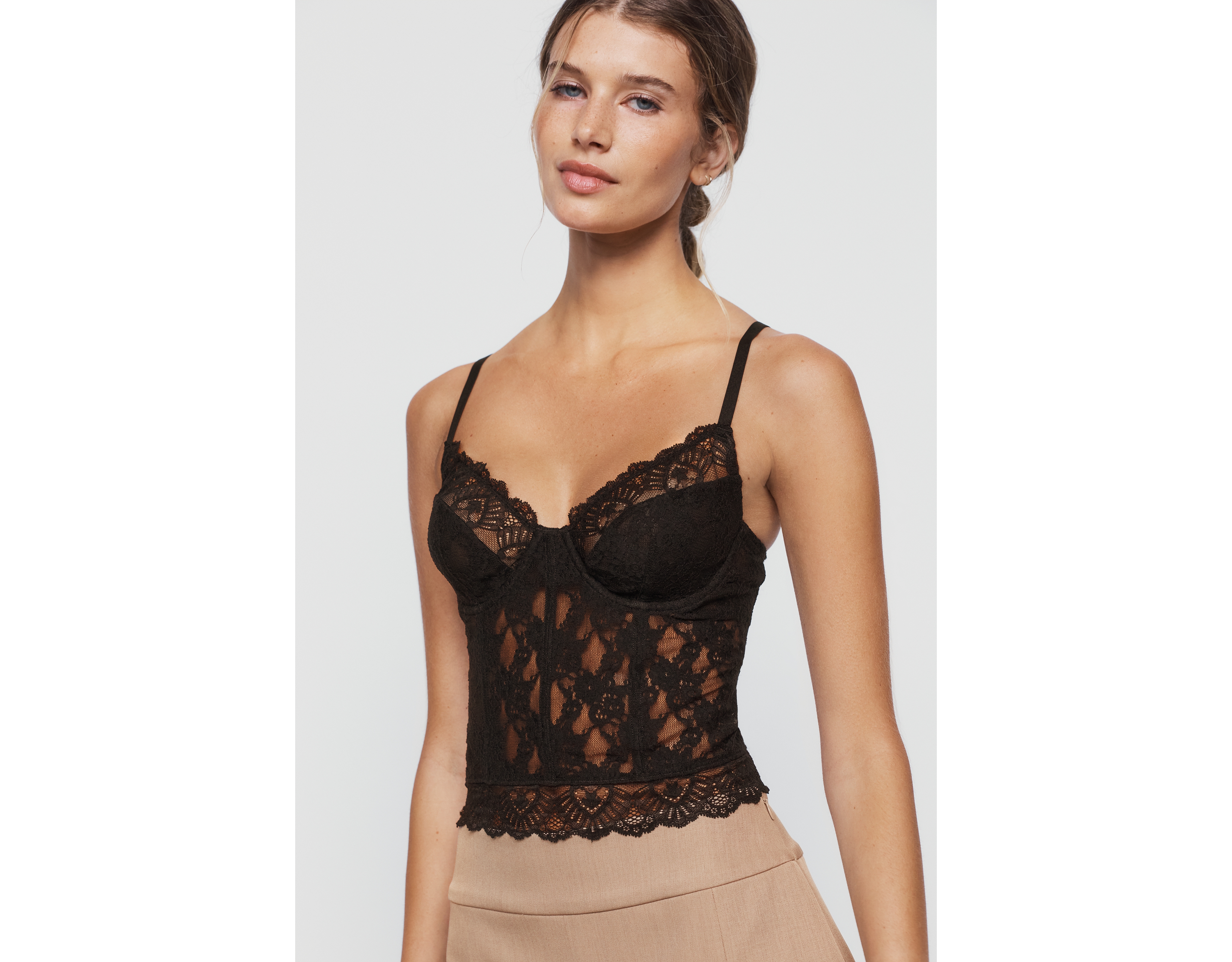 LyreBird Fitted Lace Cami