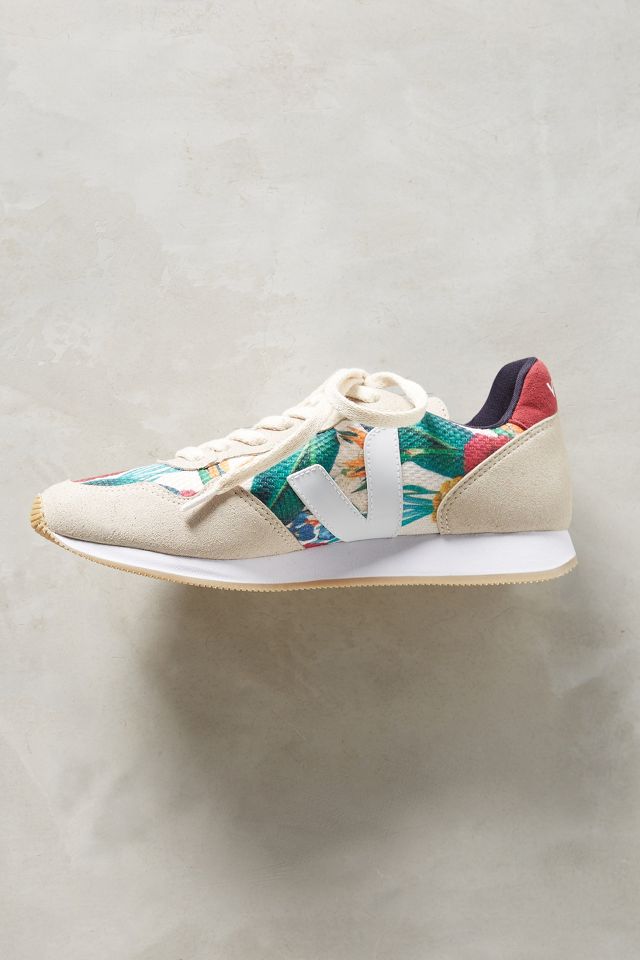 Veja Floral Print Sneakers