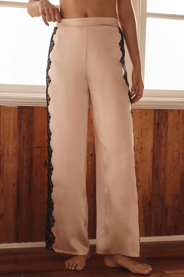 Lexi Wood X Hanky Panky Victoria Silk Pants | Anthropologie