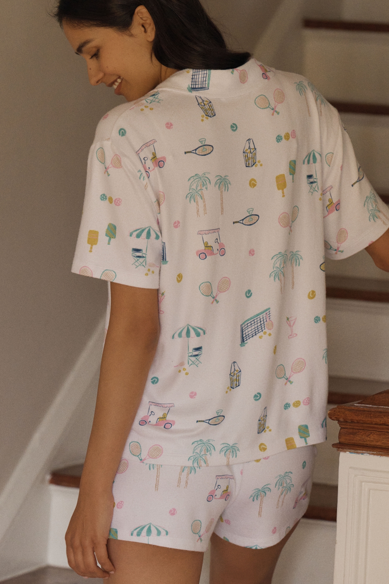 Z Supply Court Sports Pajama Top