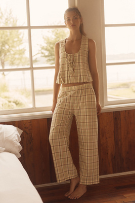 Lyrebird Flannel Pants In Sand