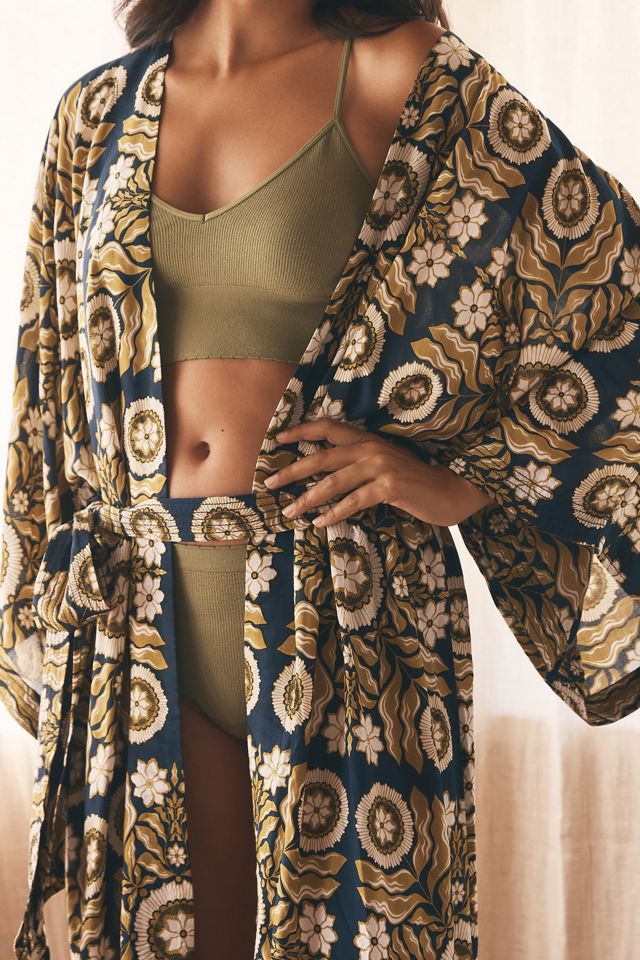 Kenzie Parrott Printed Robe #3