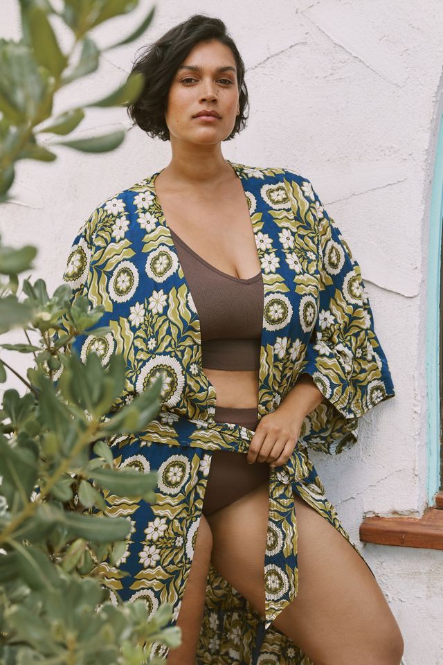 Kenzie Parrott Printed Robe #4