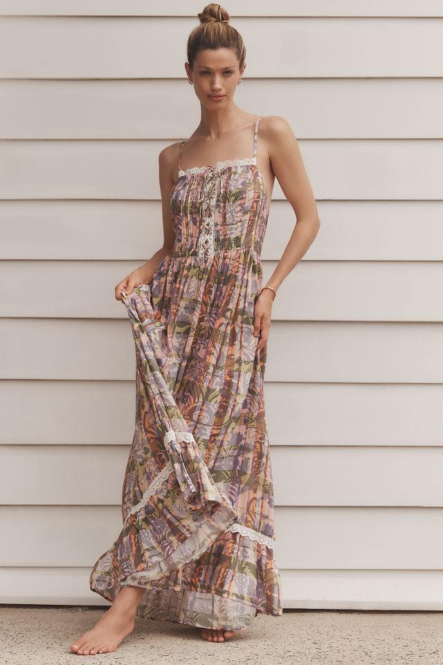 Anthropologie Sleeveless Maxi buy Dress